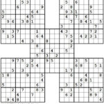 1001 Hard Samurai Sudoku Puzzles Sudoku Sudoku Printable Sudoku Puzzles
