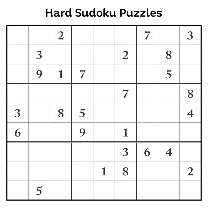 5 Best Printable Sudoku Puzzles To Print Printablee | Sudoku Puzzles ...