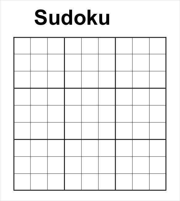 Best Printable Sudoku Grids Derrick Website