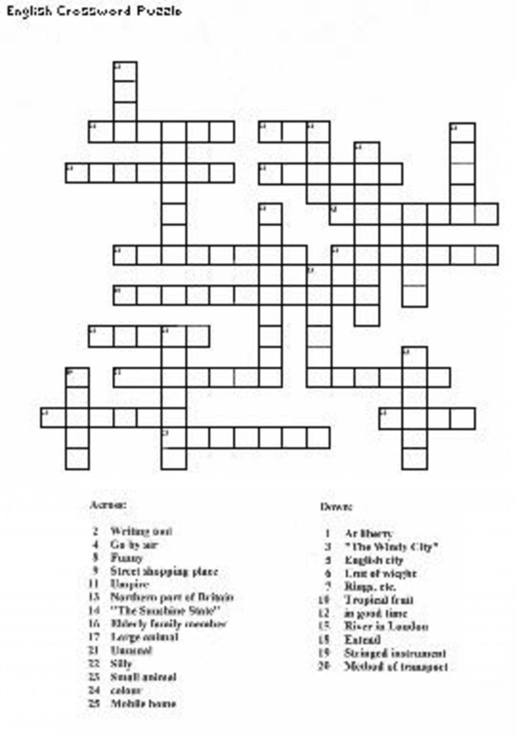 Crossword Puzzle Maker Free Printable Sudoku Puzzles Printable