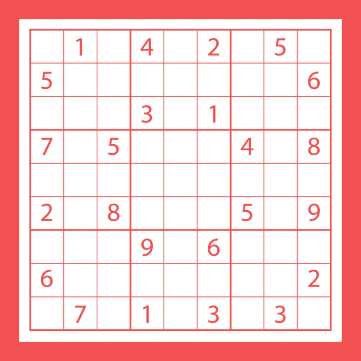 Printable Sudoku To Print Out