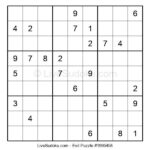 Evil Sudoku Online 1995458 Live Sudoku