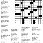 Free Printable Crossword Puzzle Maker With Answer Key Printable