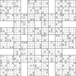 Free Printable Samurai Sudoku