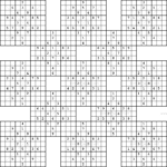 Free Printable Samurai Sudoku