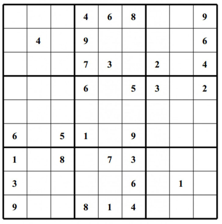 Printable Sudoku 2 Per Page Hard