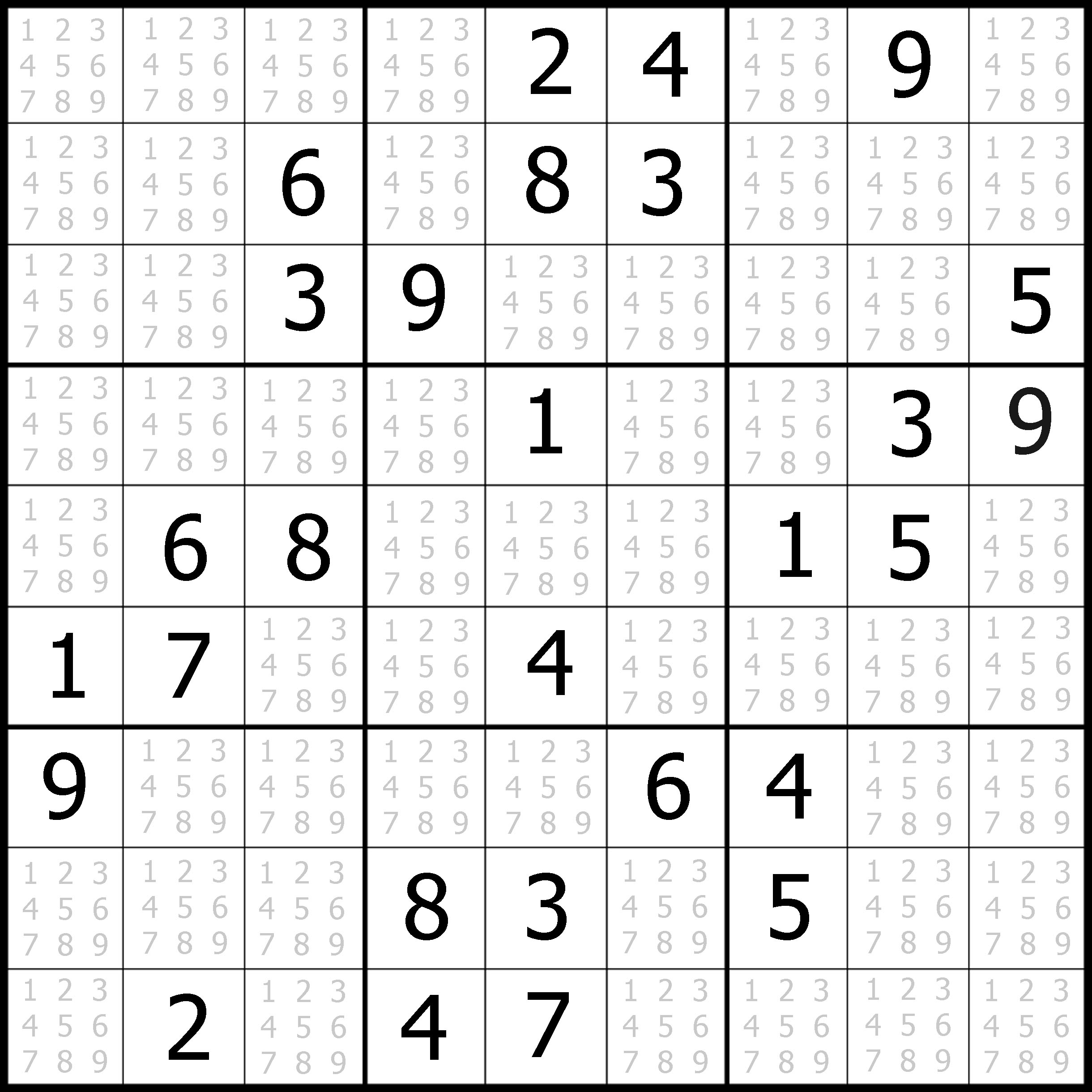 Sudoku Printable Medium Level Sudoku Puzzles Printable
