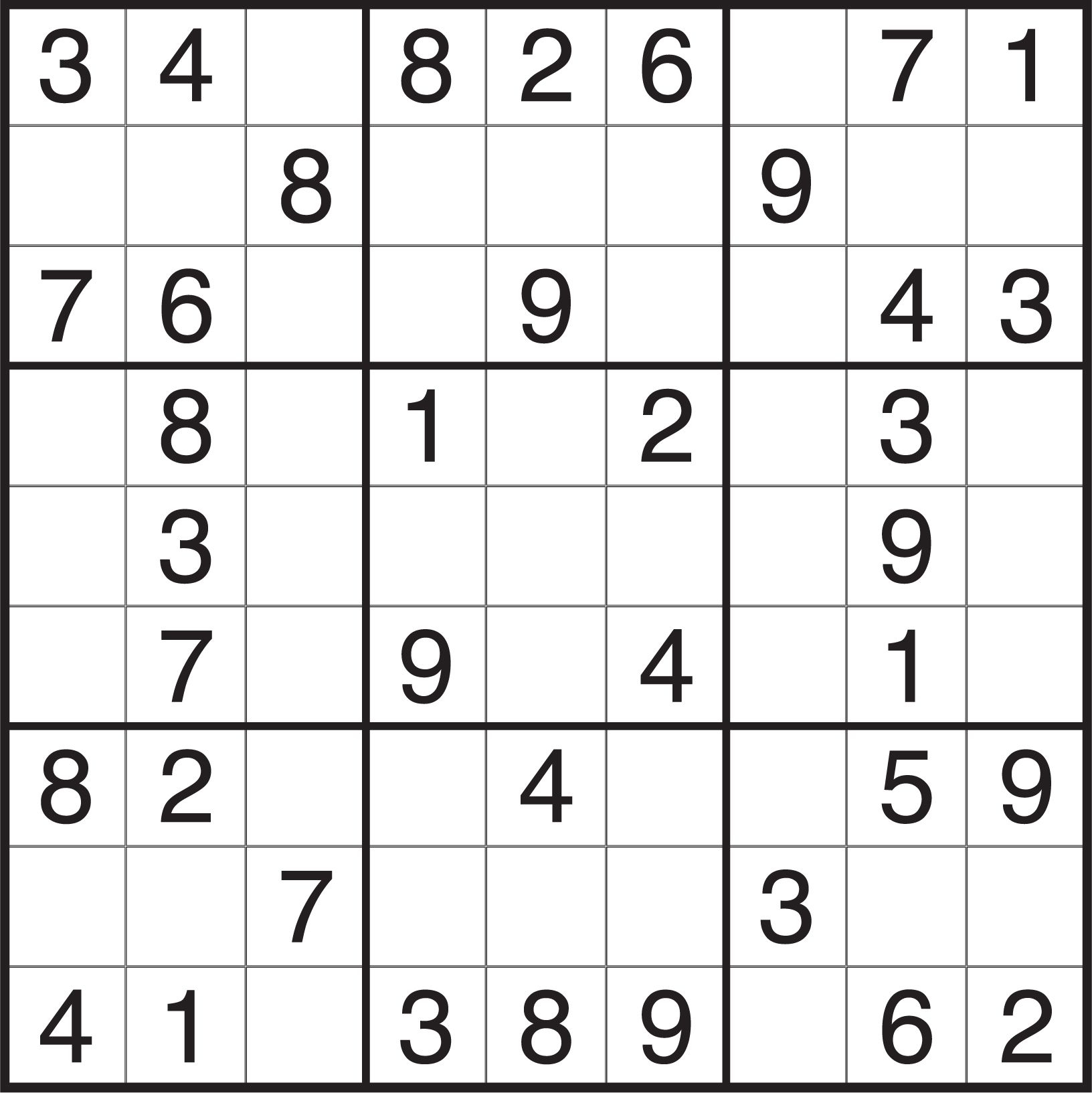 Pin En Sudoku