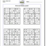Pindadsworksheets On Math Worksheets Sudoku Puzzles Math Printable