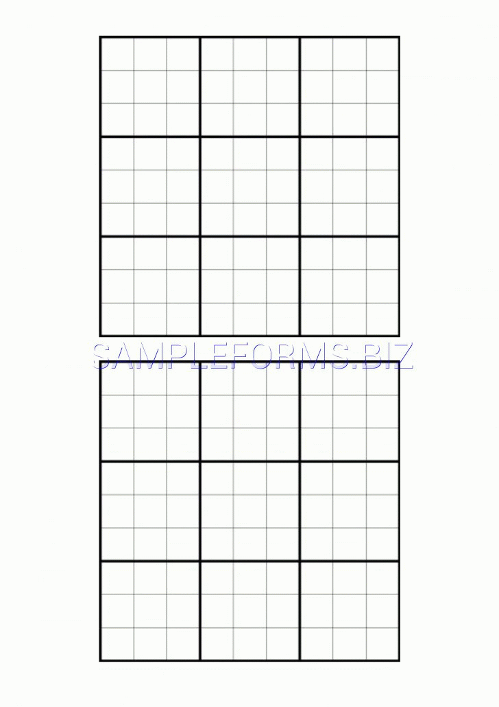 Preview Pdf Blank Sudoku Grid 1 Sudoku Printable
