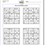 Printable Sudoku 4X4 Printable Sudoku Free