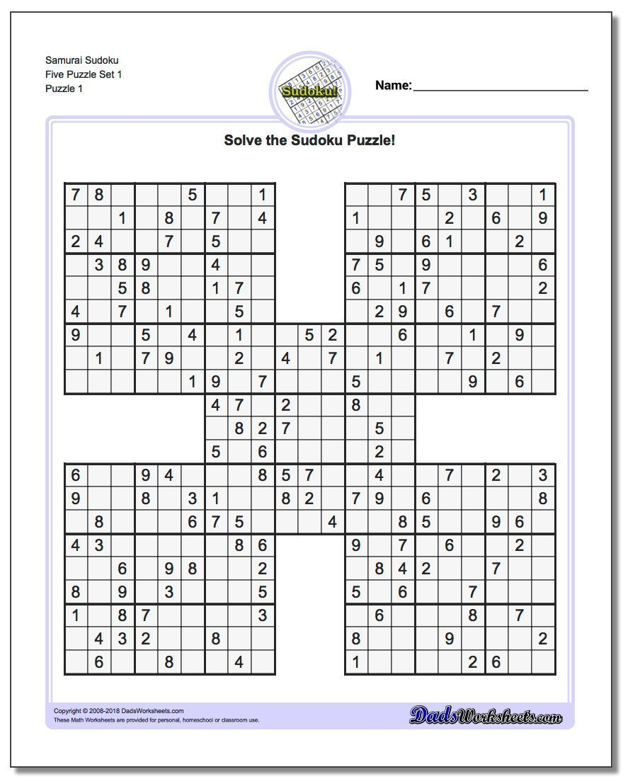 Printable Sudoku Is A Great Way To Practice Math These Free PDFs Will 