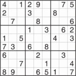 Printable Sudoku Puzzles 2 Per Page Printable Crossword Puzzles