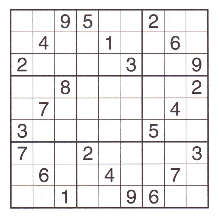 Free Printable Sudoku Puzzles 2 Per Page
