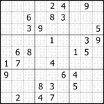 Printable Sudoku Puzzles 4 Per Page Printable Sudoku Puzzles
