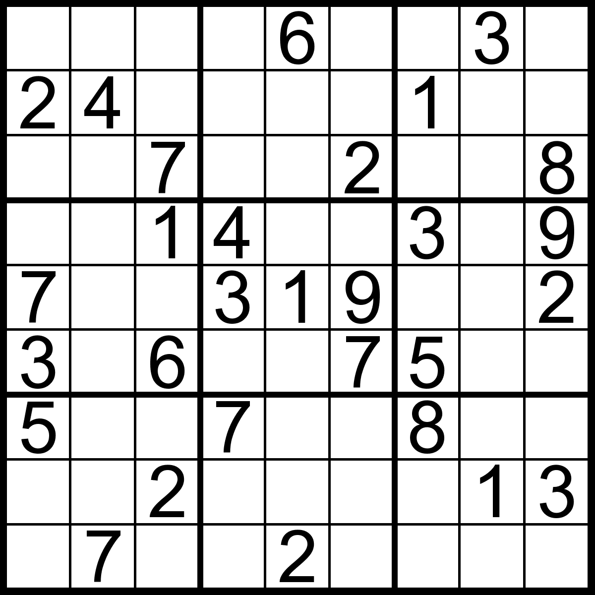 Printable Sudokus For Kids Sudoku Puzzles Printable