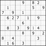 Printable Sudoku Puzzles 8 Per Page Sudoku Printable Sudoku Sudoku