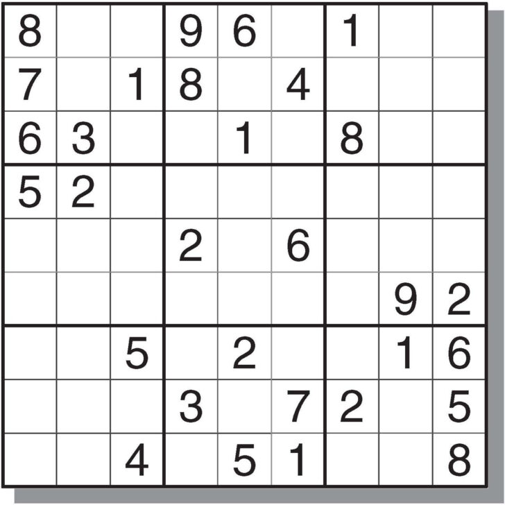 Free Printable Sudoku By Krazydad
