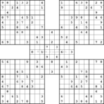 Samurai Sudoku Free Every Tuesday And Every Saturday A New Puzzle