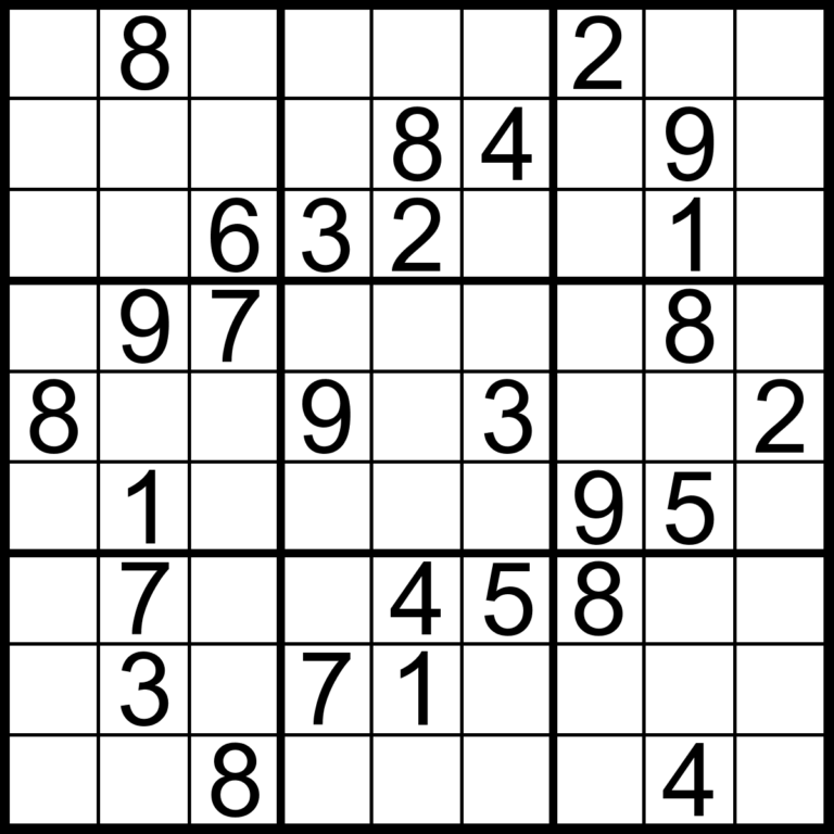 Sudoku M s De 350 Im genes Para Jugar E Imprimir 2 Sudokus 