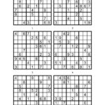 Sudoku Printable Medium 6 Per Page By Aaron Woodyear Issuu