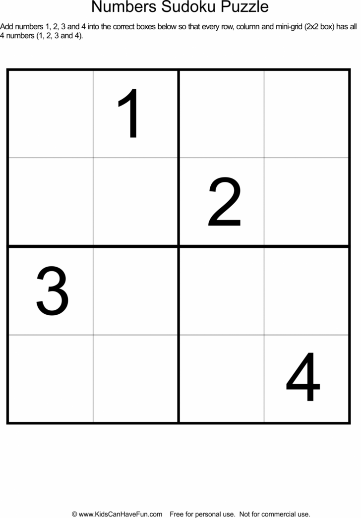 Printable The Teacher’s Corner Sudoku Puzzles