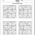 Top Sudoku Printable Hard Roy Blog
