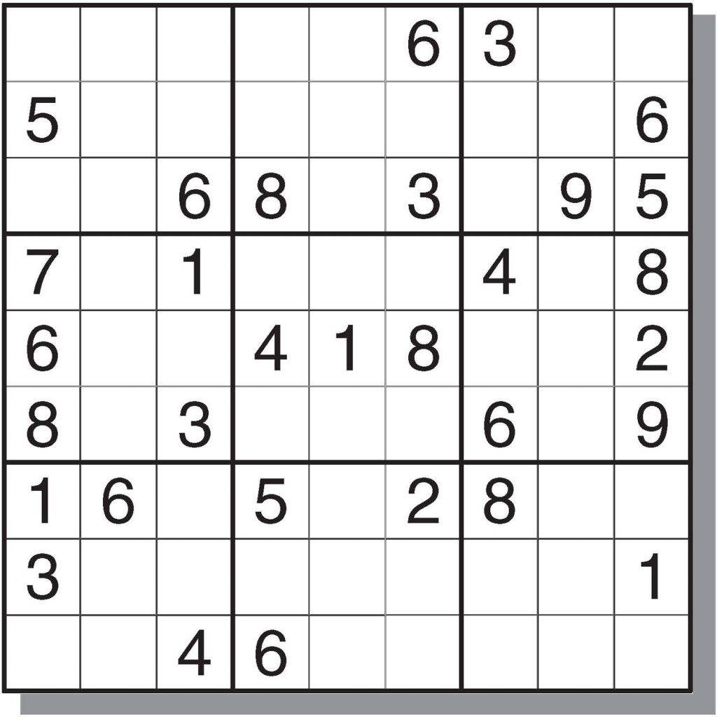 Printable Sudoku Free Online Hard Sudoku Puzzles Printable